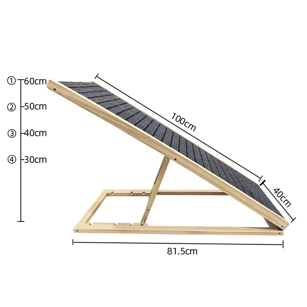 BaKay Subida — Adjustable wooden ramp