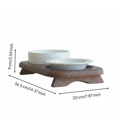 BaKay Louça — Double ceramic and wood feeder
