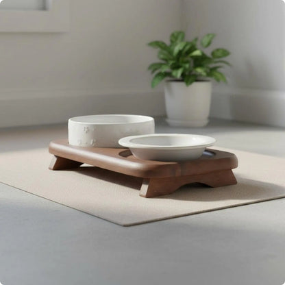 BaKay Louça — Double ceramic and wood feeder