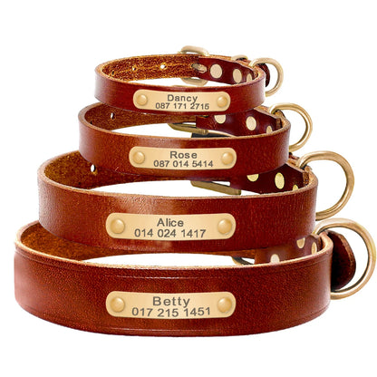 BaKay Tag — Personalised leather collar