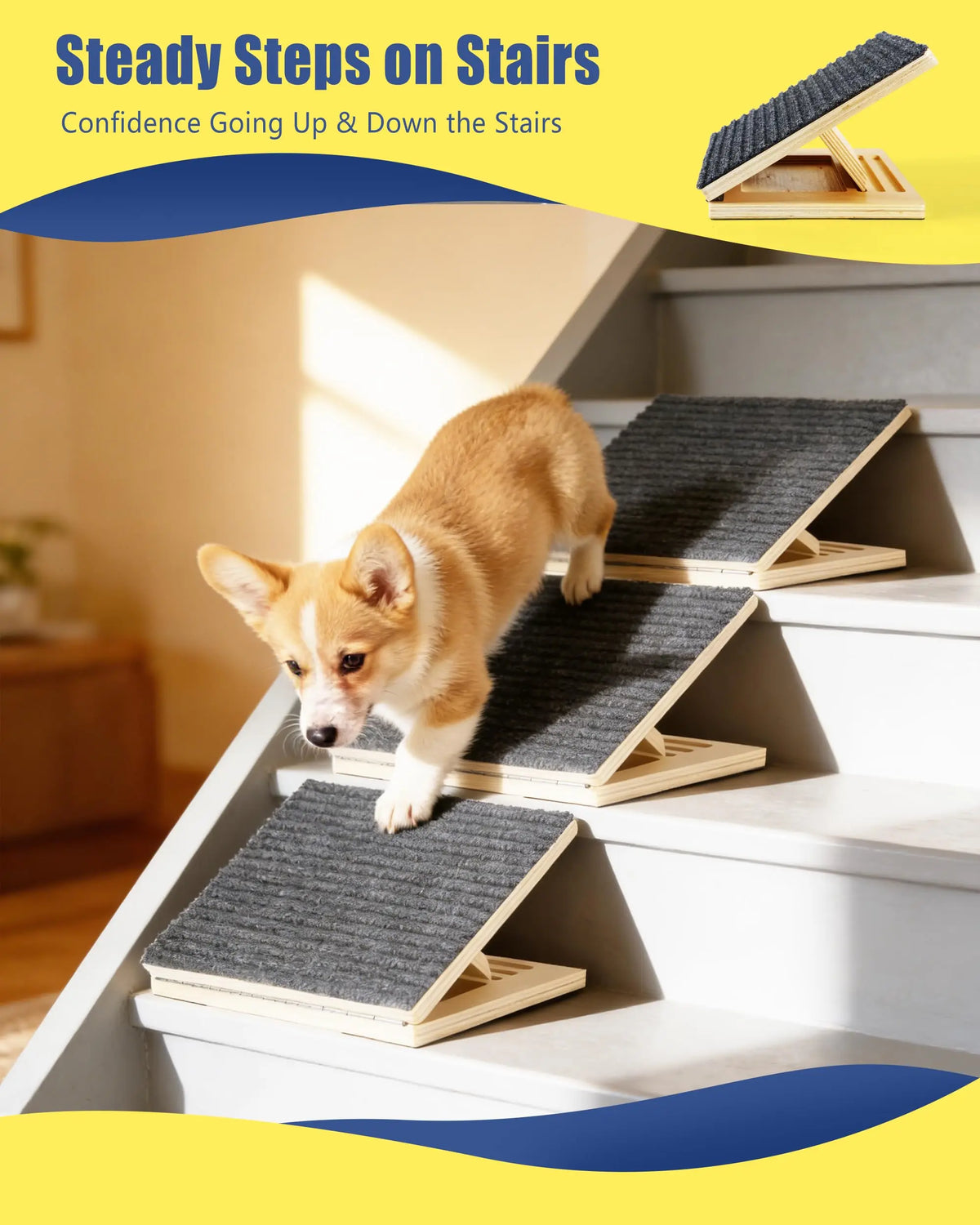 BaKay Degrau — Adjustable step ramp