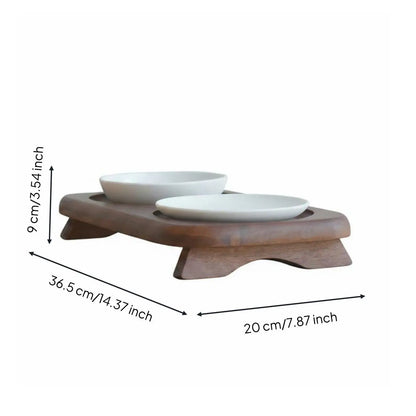 BaKay Louça — Double ceramic and wood feeder