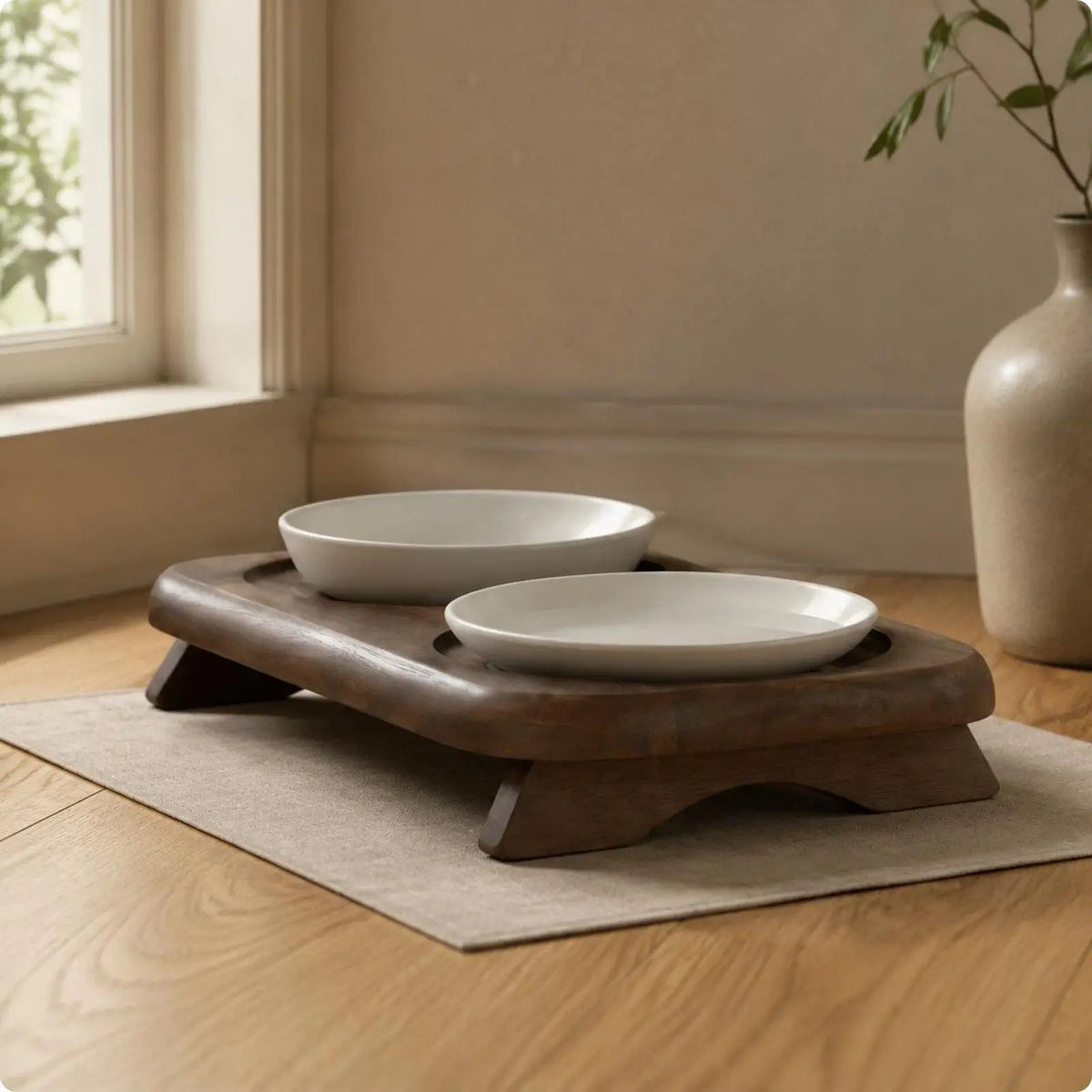 BaKay Louça — Double ceramic and wood feeder