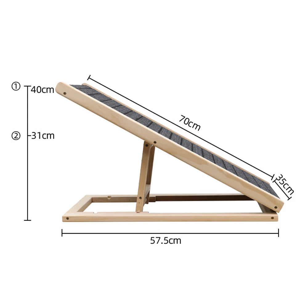 BaKay Subida — Adjustable wooden ramp