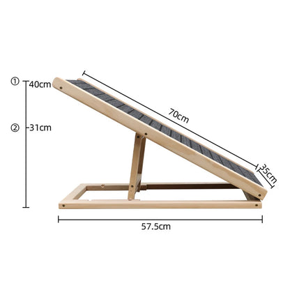 BaKay Subida — Adjustable wooden ramp