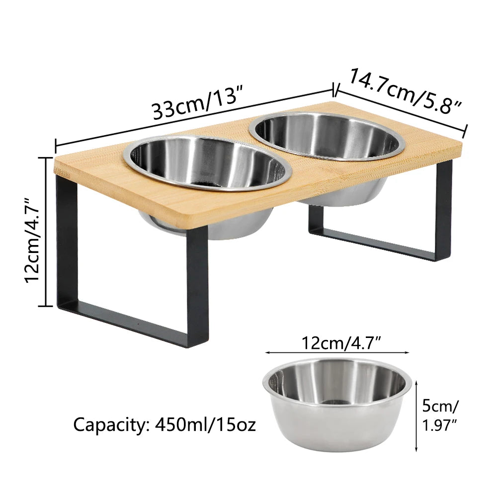 BaKay Mesinha — Tilted cat feeder