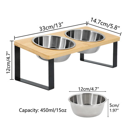 BaKay Mesinha — Tilted cat feeder