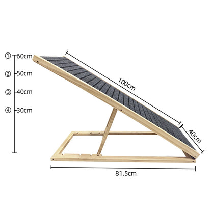 BaKay Subida — Adjustable wooden ramp