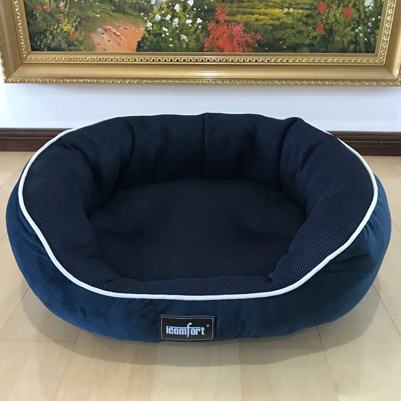 Cool Summer Pet Kennel Mat - brown